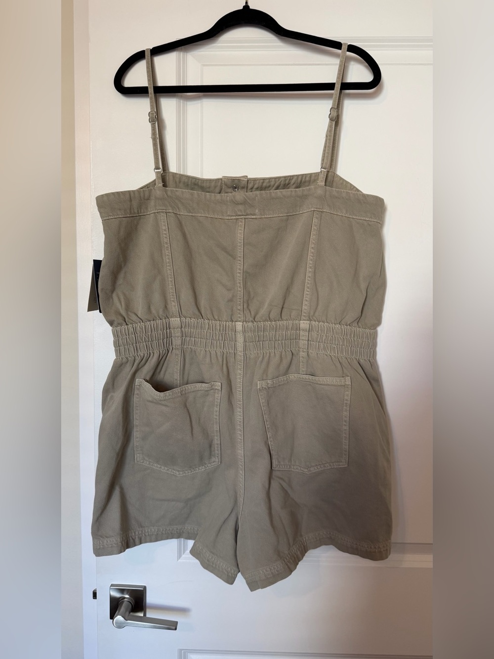 Target Universal Thread drawstring romper - Picture 2 of 2